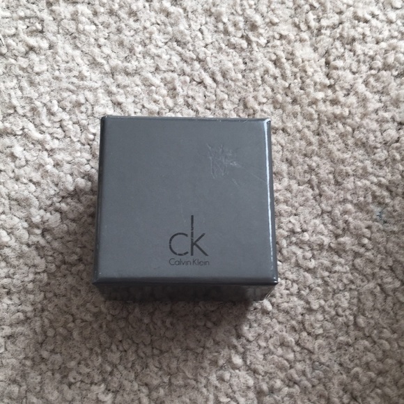 Calvin Klein silver ring duo/double set nwt (box) - Picture 7 of 8